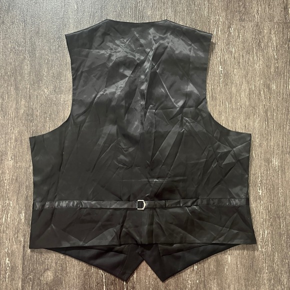 Peter Millar Black Classic Vest Men's Size 48R Formal Suit Separate MSRP $339 - Picture 4 of 6